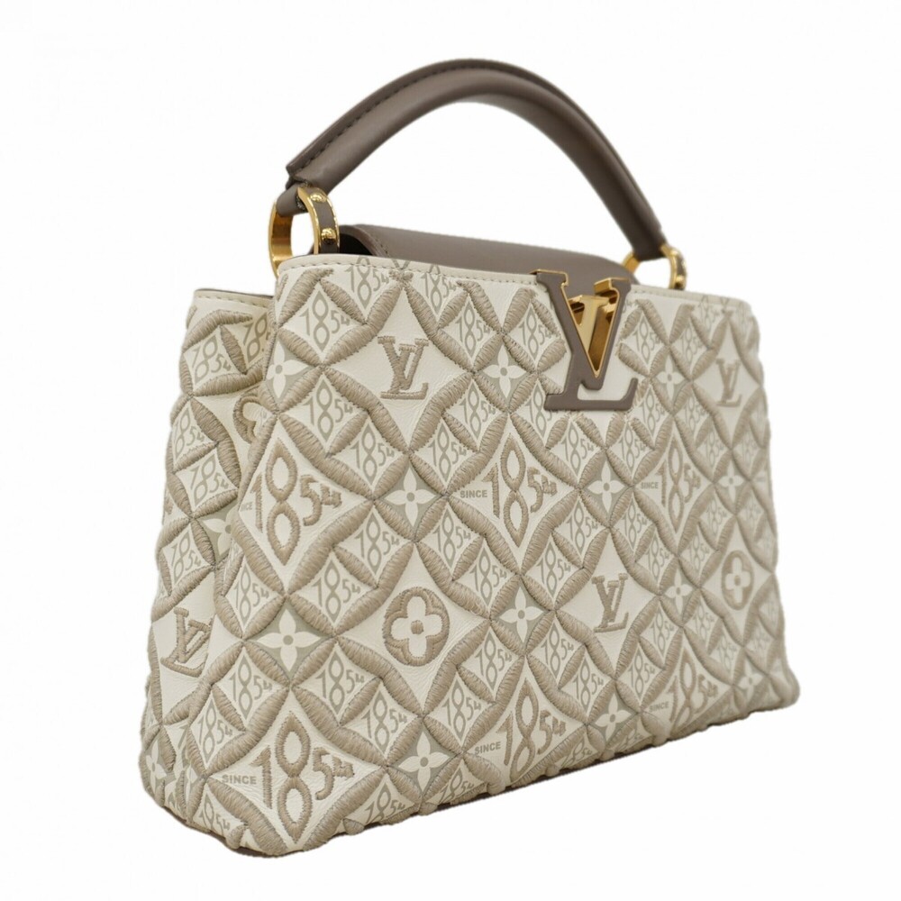 Louis Vuitton handbag, Monogram Jacquard, SINCE 1854, Capucines BB, M46042, T... - Picture 2 of 11
